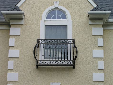 faux juliet balcony.